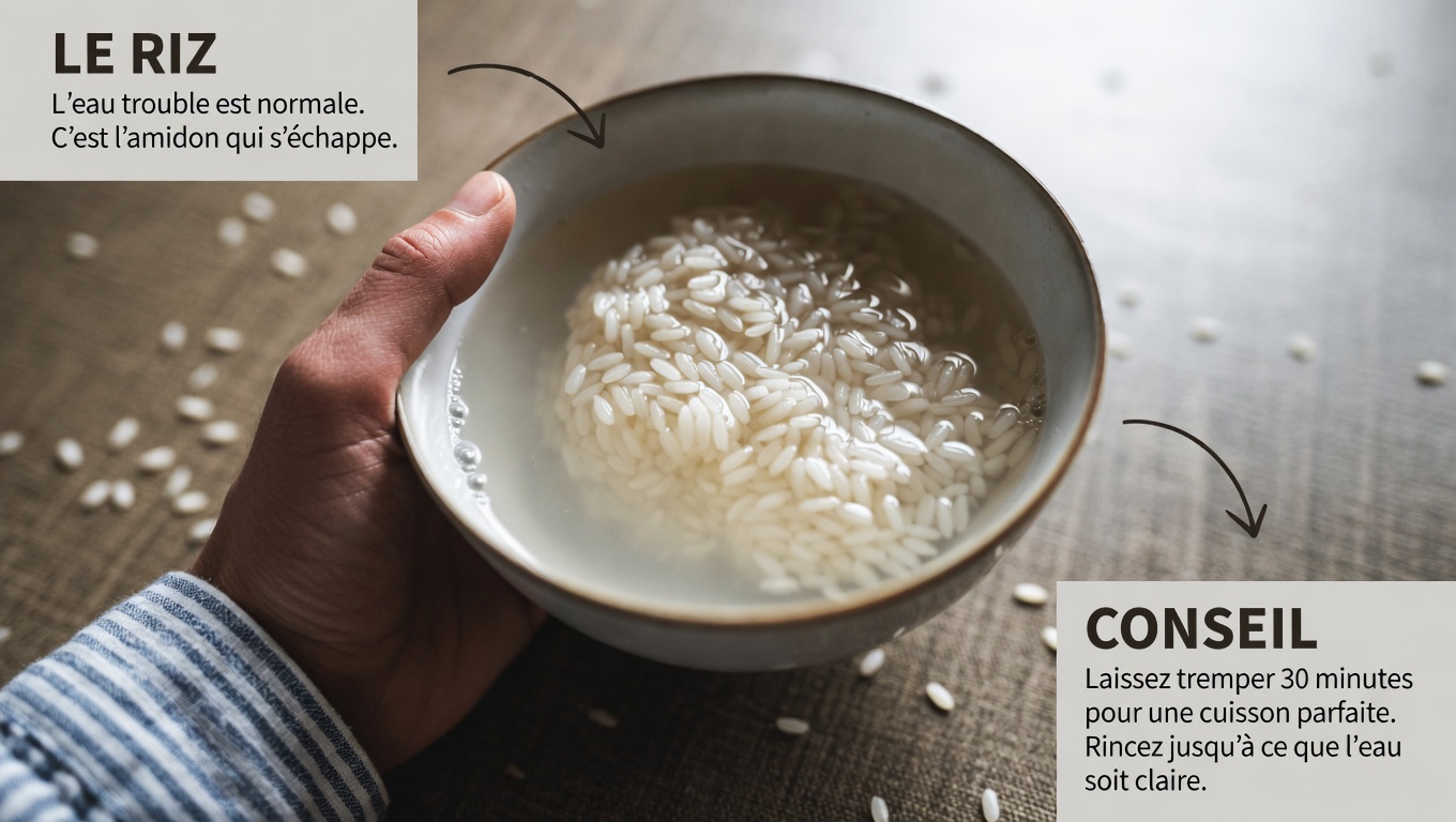 Découvrez comment utiliser l’eau de riz de votre cuisine pour vos routines de soins des cheveux et de la peau