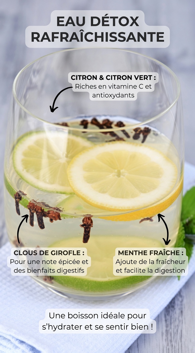 Quels sont les avantages potentiels de boire du citron au clou de girofle à jeun chaque matin ?