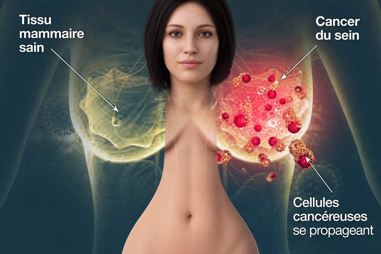 Reconnaître les symptômes les plus courants du cancer du sein que beaucoup de femmes ont tendance à négliger