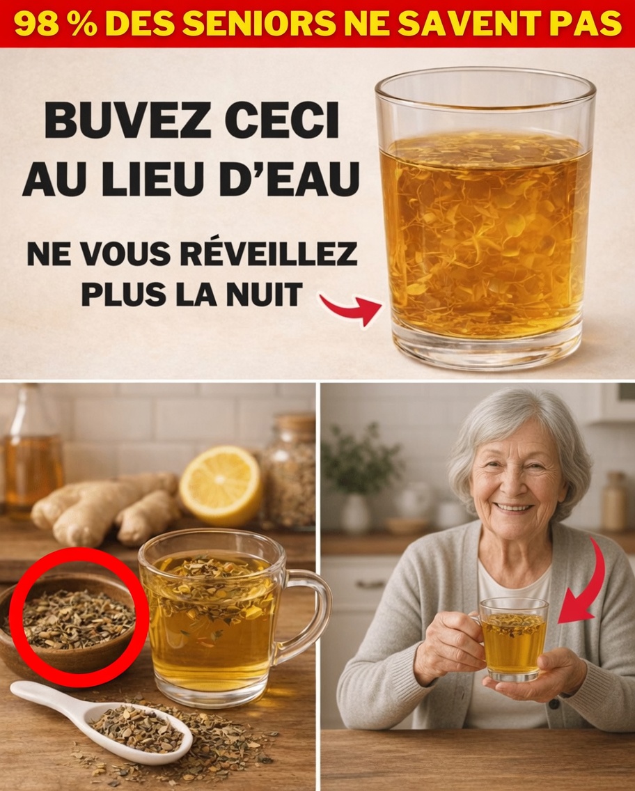 Plus de 60 ans ? Vous réveillez au milieu de la nuit ? Essayez ces boissons apaisantes au coucher pour un sommeil plus profond et plus réparateur