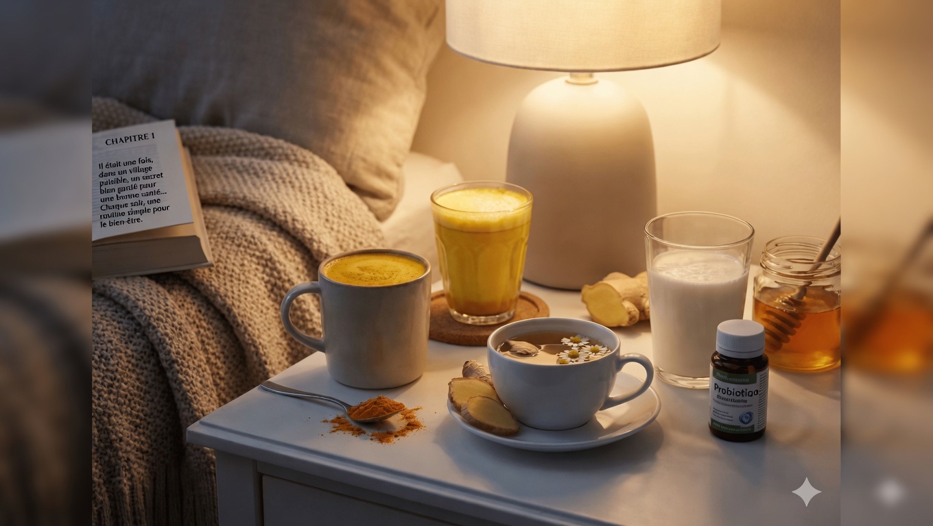 Plus de 60 ans ? Vous réveillez au milieu de la nuit ? Essayez ces boissons apaisantes au coucher pour un sommeil plus profond et plus réparateur