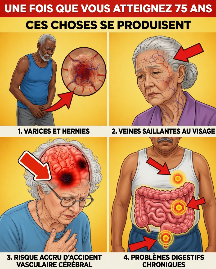 Ce qui arrive à votre corps après 75 ans : découvrez 5 changements courants et des conseils pour vous adapter