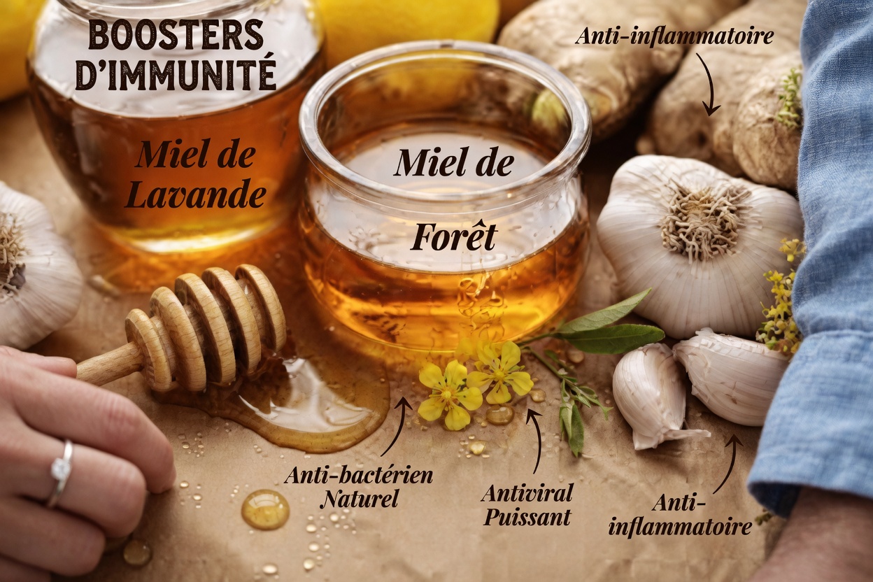 Comment manger de l’ail et du miel à jeun : un simple rituel matinal de 7 jours