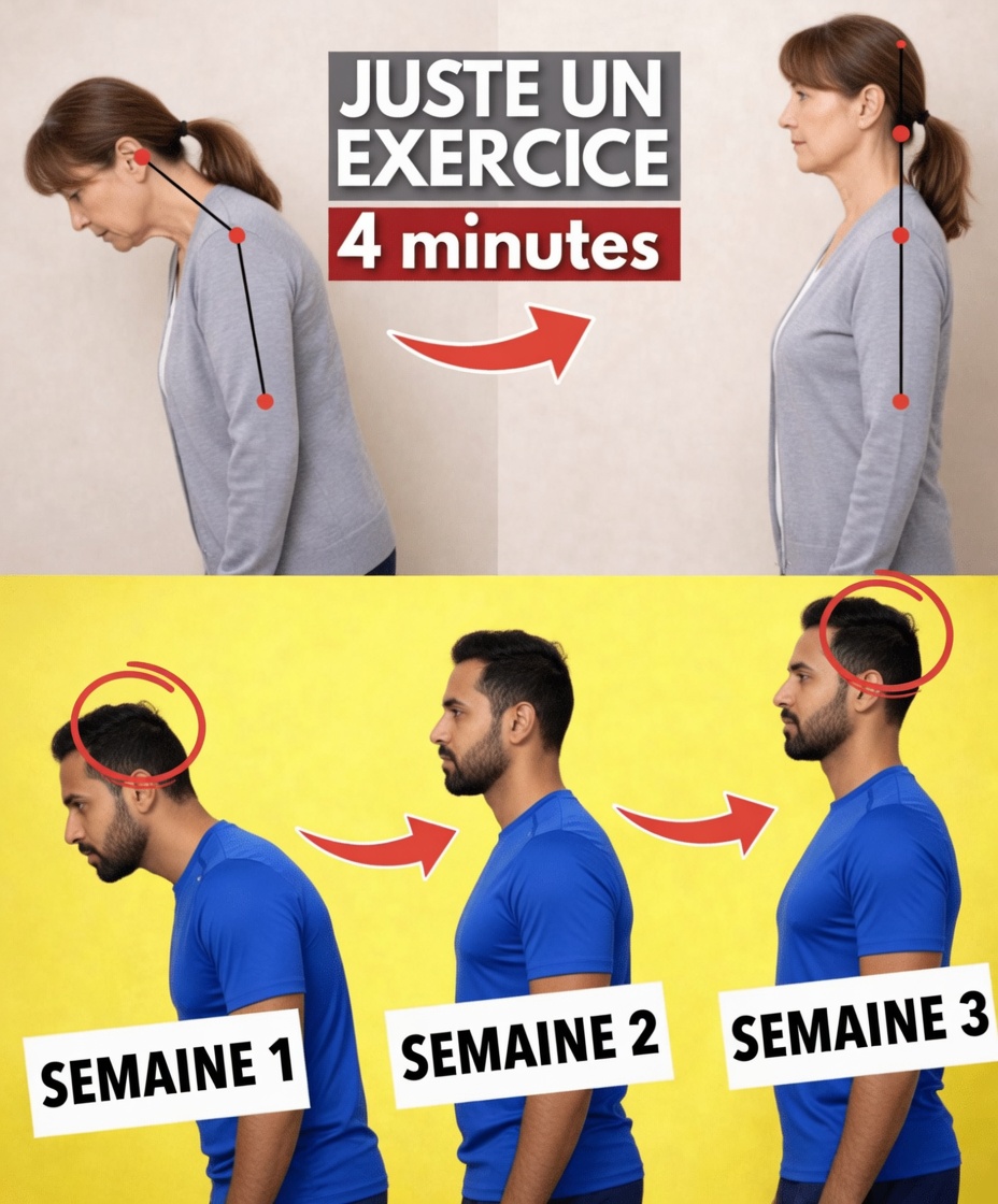 Comment corriger la posture de la tête en avant après 60 ans en seulement 4 minutes – la routine douce sur laquelle jure le plus vieux médecin du Japon