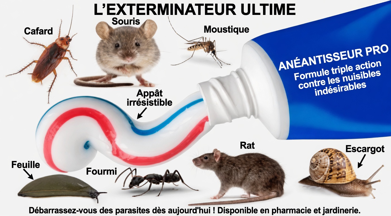 Arrêtez de gaspiller de l’argent en pesticides : essayez cette simple astuce au dentifrice pour repousser naturellement les nuisibles
