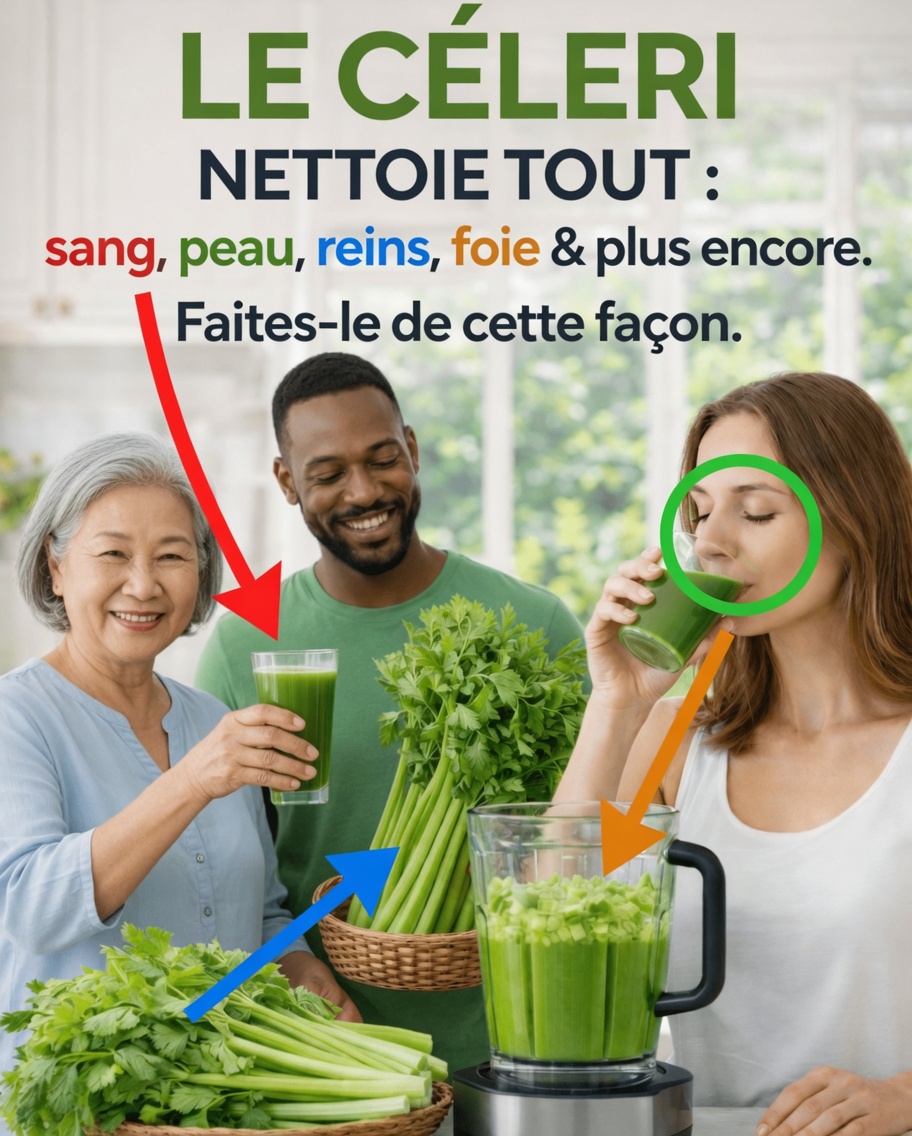 Quels sont les bienfaits potentiels pour la santé de boire du jus de céleri pur à jeun chaque matin ?