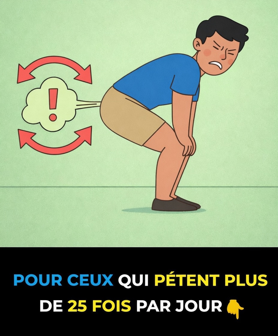 Faites attention si vous pétez plus de 25 fois par jour — cela pourrait être un signe que votre corps essaie de vous avertir