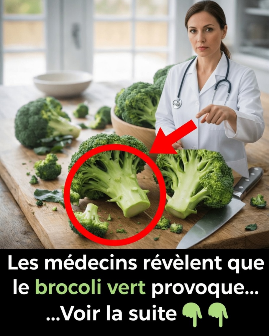 Les médecins révèlent que le brocoli vert provoque… voir plus