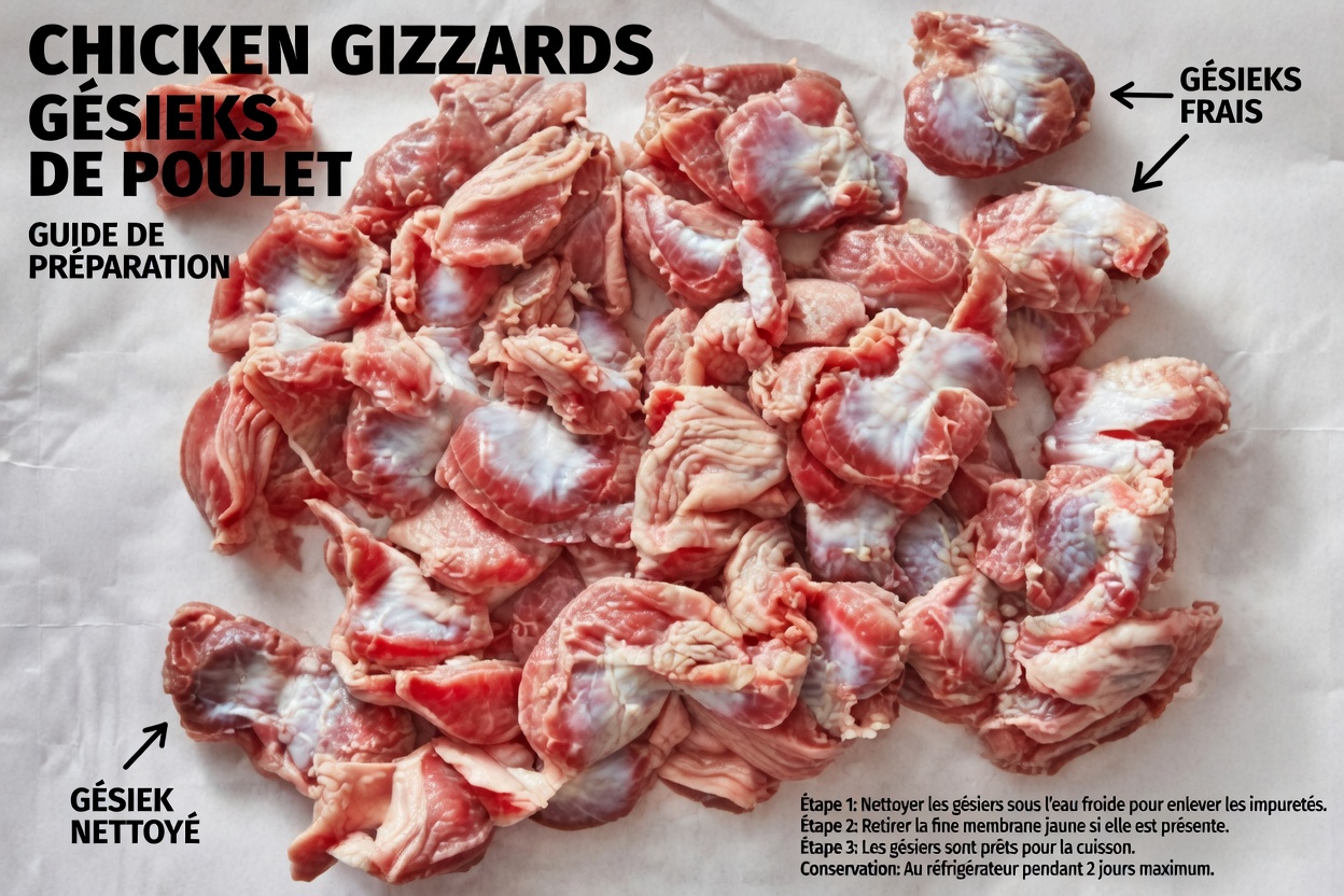 Le saviez-vous ? Les gésiers de poulet sont un concentré de nutriments qui vaut la peine d’être essayé