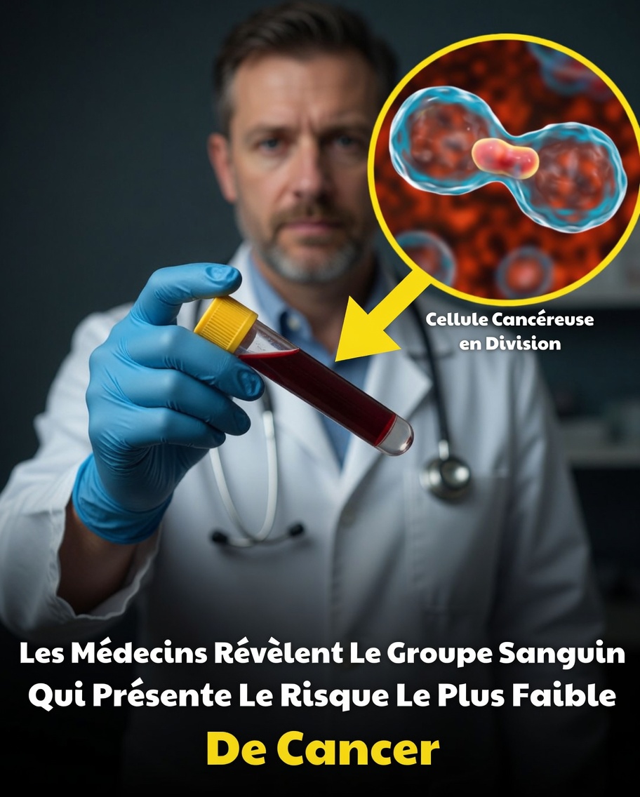 Les médecins révèlent : le groupe sanguin O semble lié au risque global de cancer le plus faible dans plusieurs études