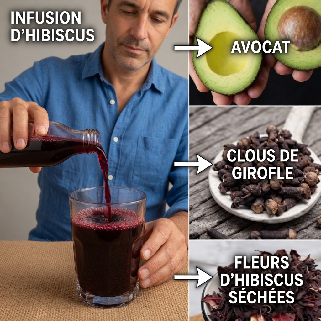 Découvrez 15 bienfaits potentiels de l’élixir de noyau d’avocat et d’hibiscus pour favoriser une détoxification naturelle au quotidien