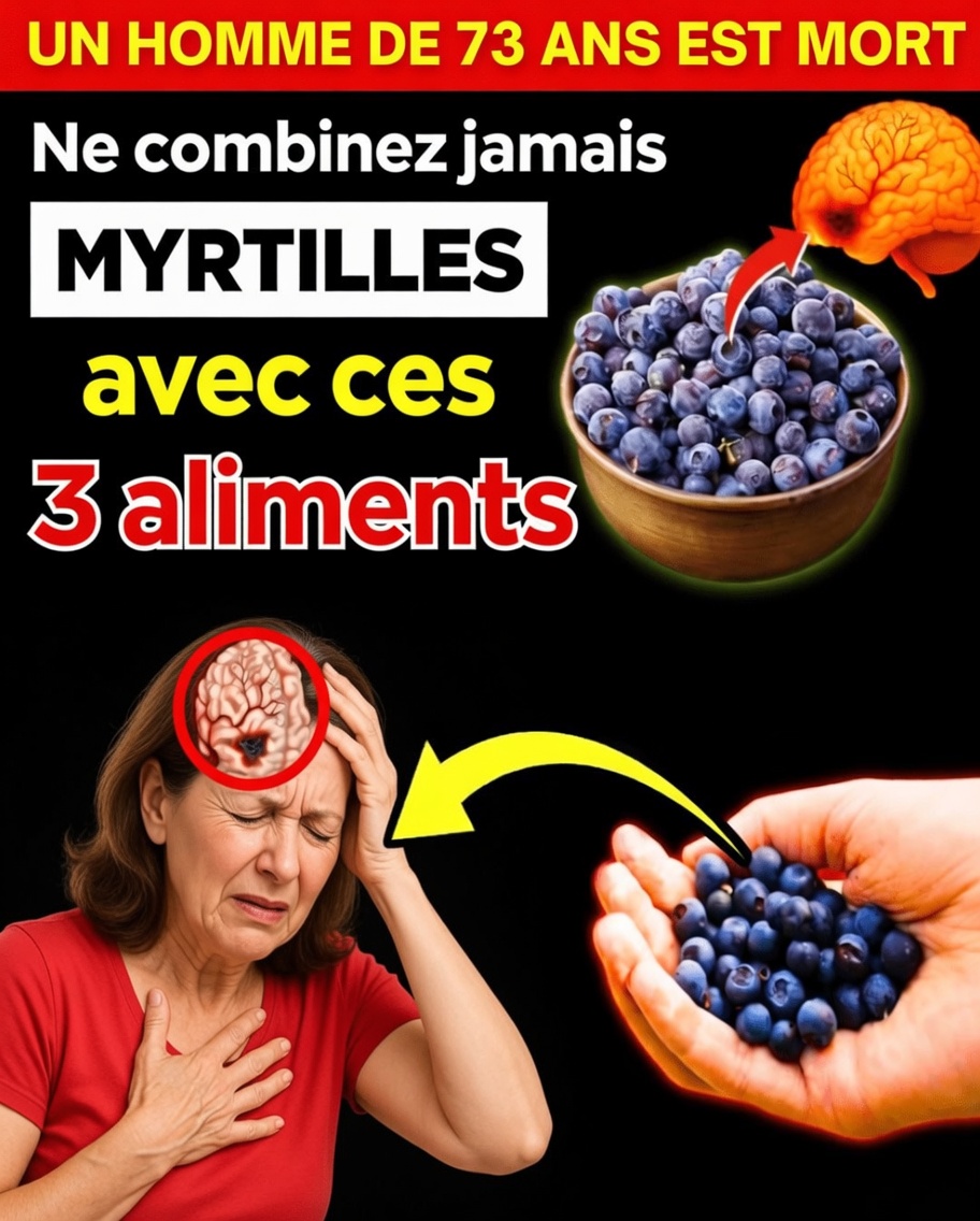 Seniors : 3 aliments qui peuvent interférer avec les bienfaits des myrtilles et des associations plus judicieuses à essayer
