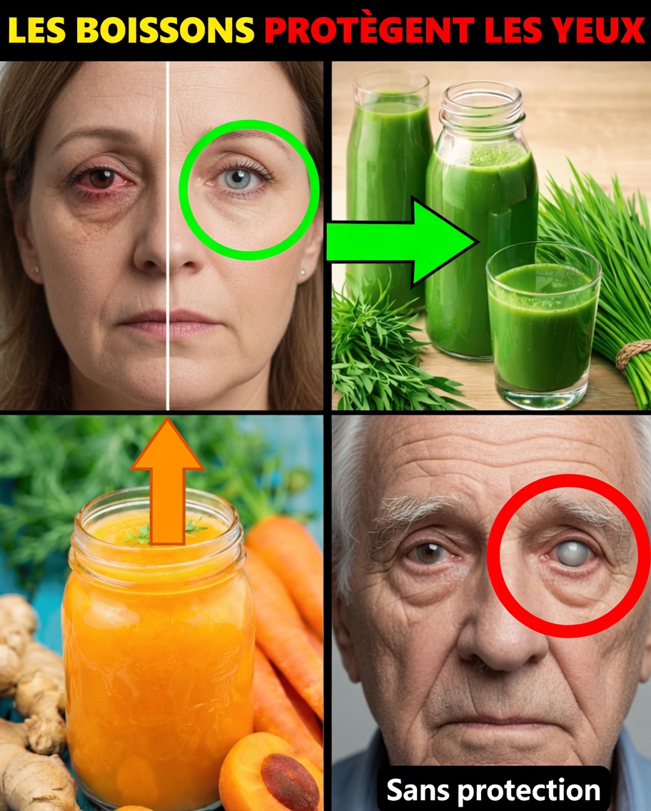 8 boissons miracles qui protègent les yeux et réparent la vision