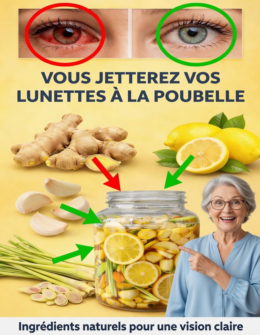 Découvrez pourquoi une simple boisson au gingembre, au citron et à l’ail gagne en popularité pour soutenir la santé des yeux
