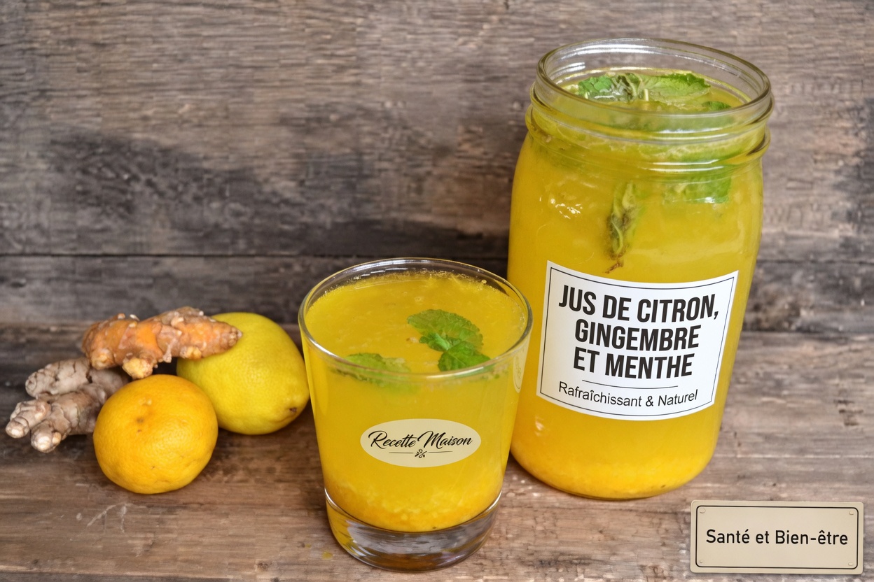 Boisson naturelle aux plantes pour soutenir la circulation au quotidien et le bien-être