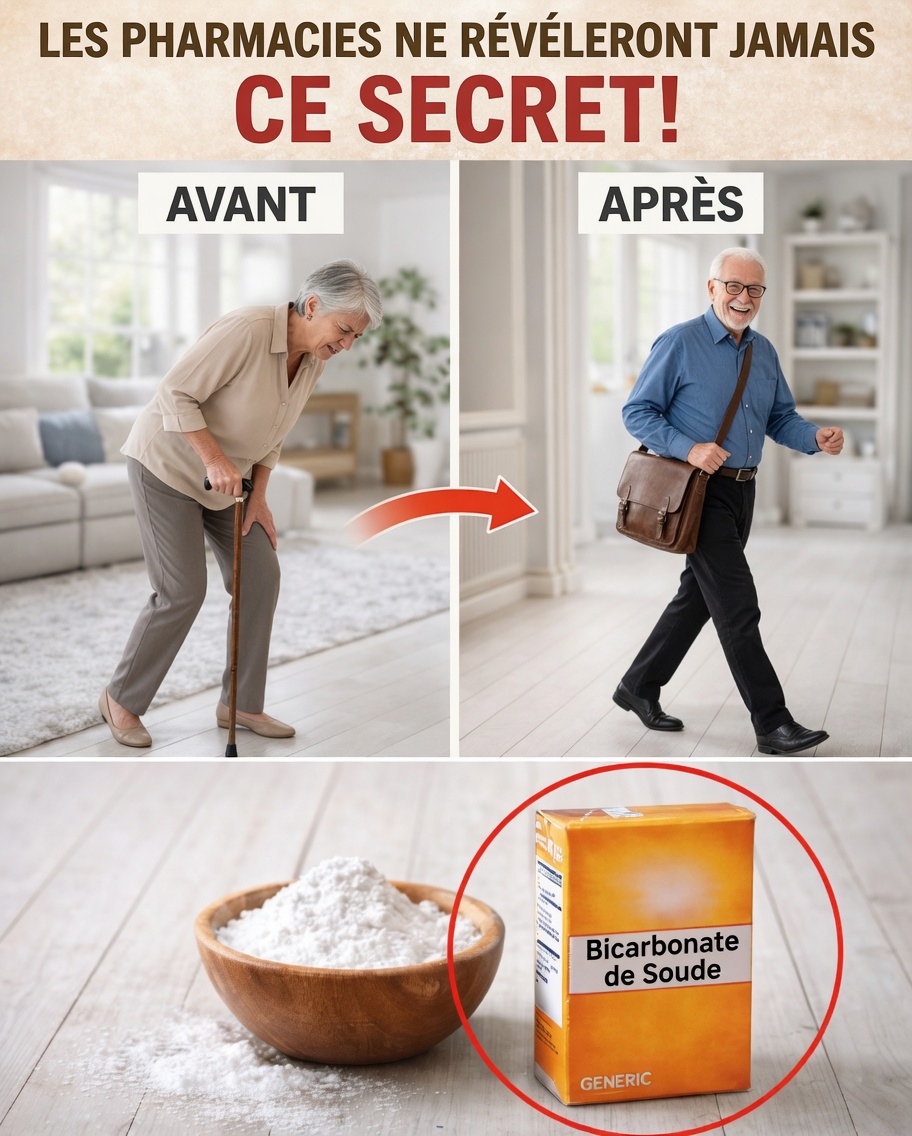 SENIORS, utilisez le BICARBONATE DE SOUDE comme CECI et regardez 13 problèmes de santé disparaître !