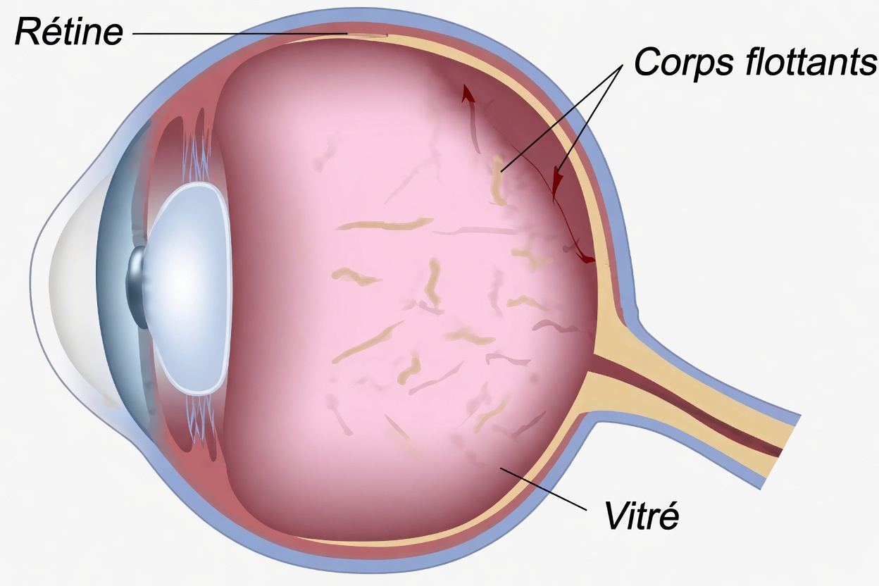 Que faire si vous commencez à voir des corps flottants : le guide utile d’un ophtalmologiste