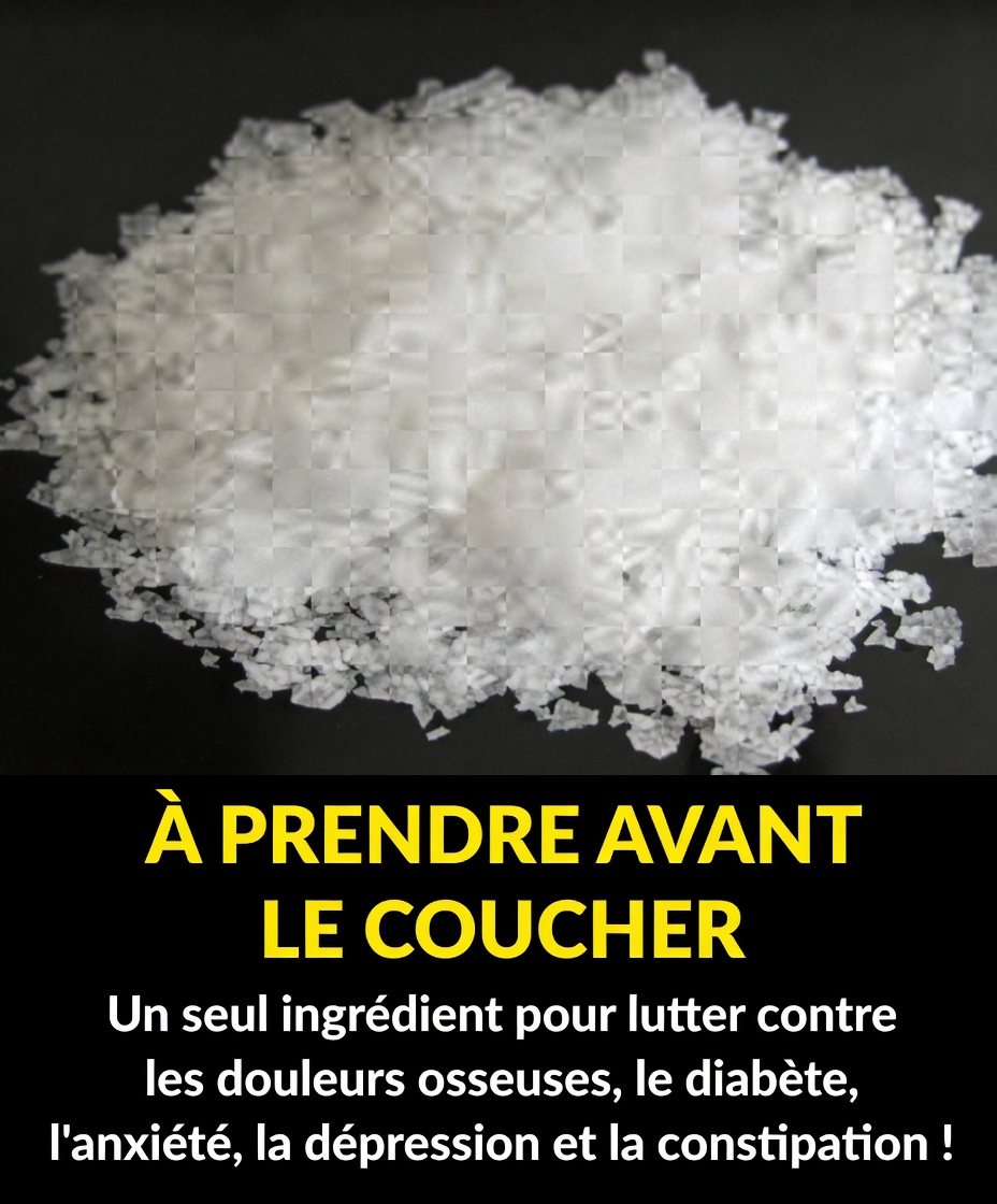 À prendre avant de dormir : un ingrédient pour lutter contre les douleurs osseuses, le diabète, l’anxiété, la dépression et la constipation