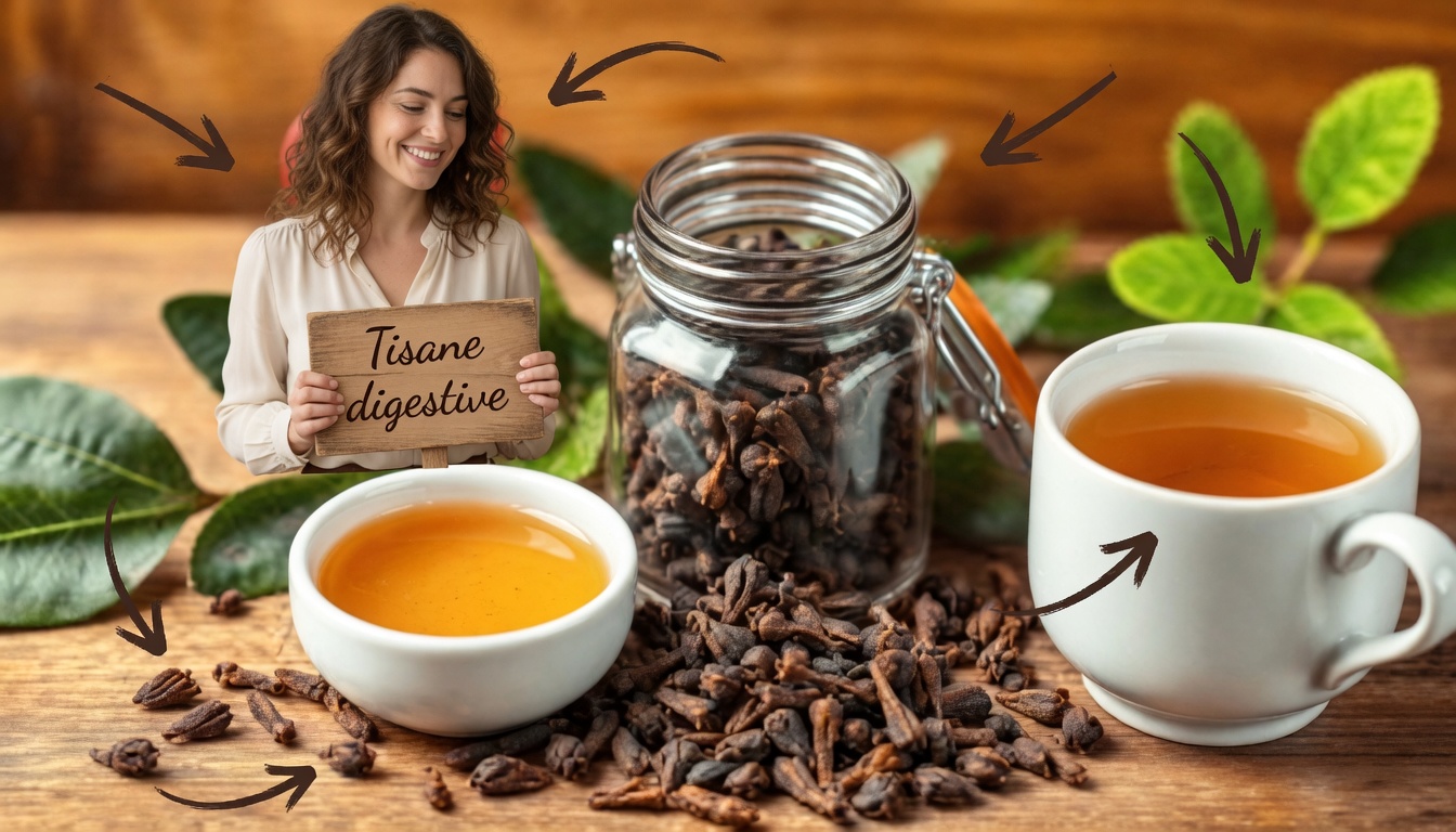 Eau de clou de girofle : une infusion naturelle aux herbes pour un soutien quotidien du bien-être