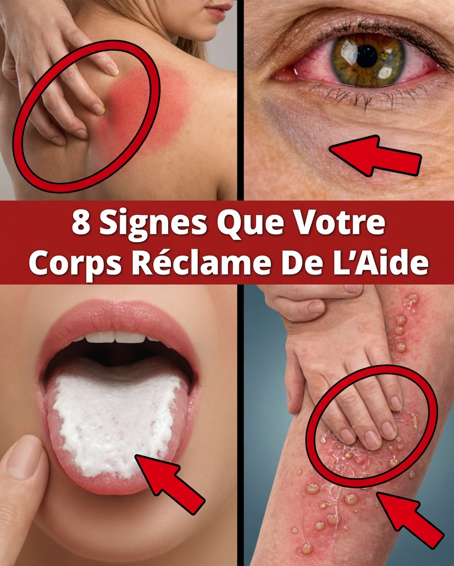 8 signes que votre corps essaie peut-être de vous dire quelque chose d'important