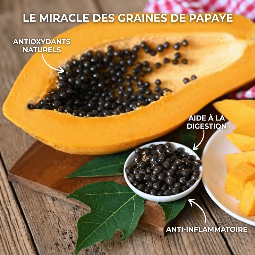Mangez des graines de papaye tous les jours pendant 7 jours et voilà ce qui se passe (pas ce que vous pensez)