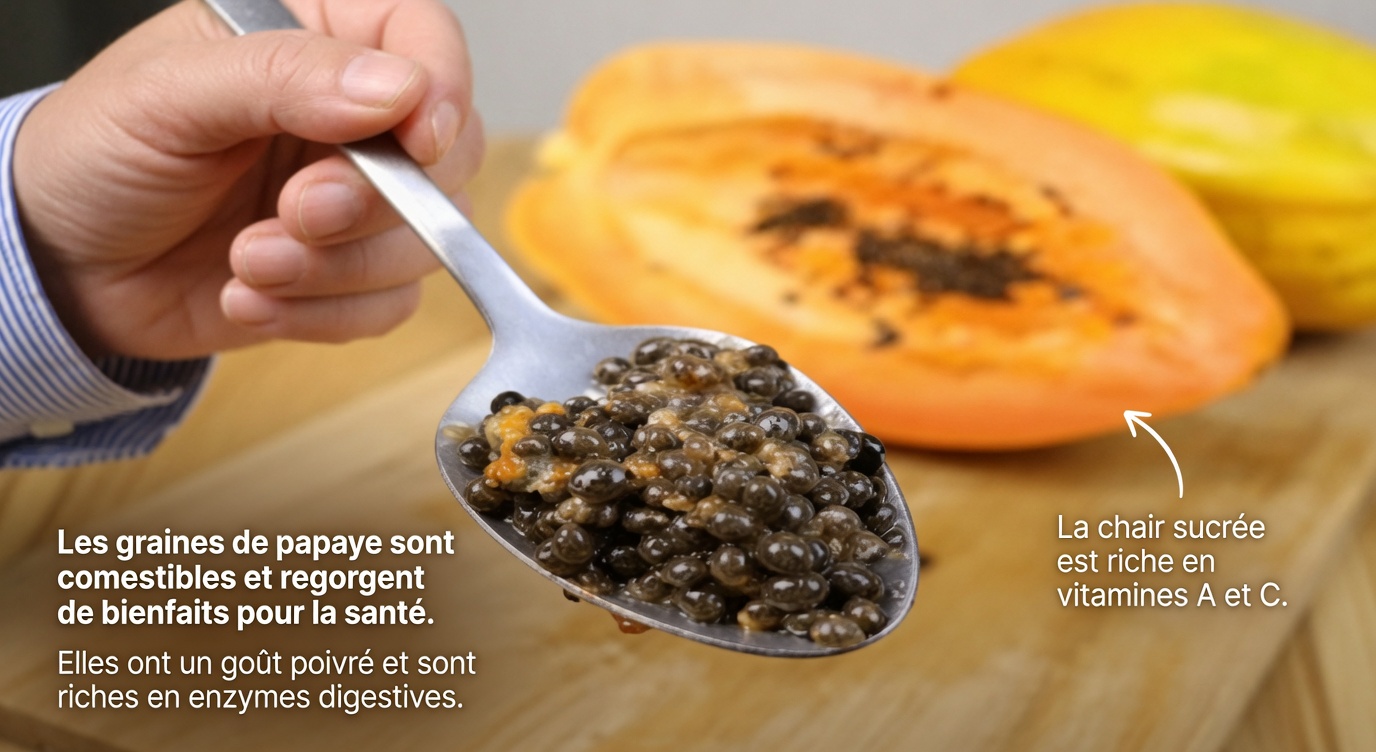 Mangez des graines de papaye tous les jours pendant 7 jours et voilà ce qui se passe (pas ce que vous pensez)