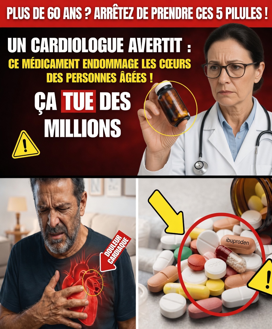 Avertissement d’un cardiologue : Cette pilule pourrait endommager le cœur des personnes âgées — ce que vous devez savoir