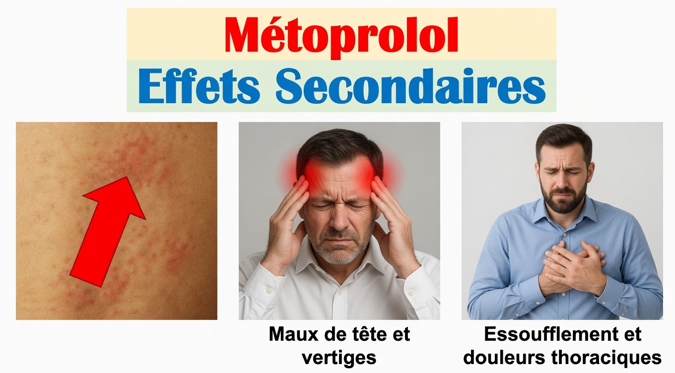 Quels sont les 10 effets secondaires du métoprolol souvent négligés et comment pouvez-vous les repérer au quotidien ?