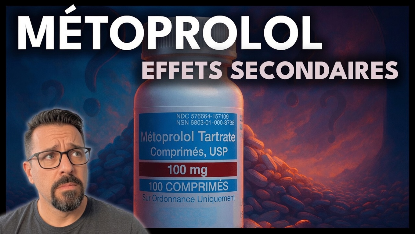 Quels sont les 10 effets secondaires du métoprolol souvent négligés et comment pouvez-vous les repérer au quotidien ?