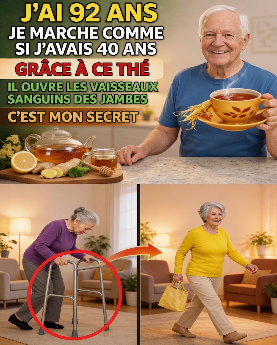 Découvrez trois tisanes qui pourraient contribuer à soutenir la force des jambes chez les personnes de plus de 60 ans