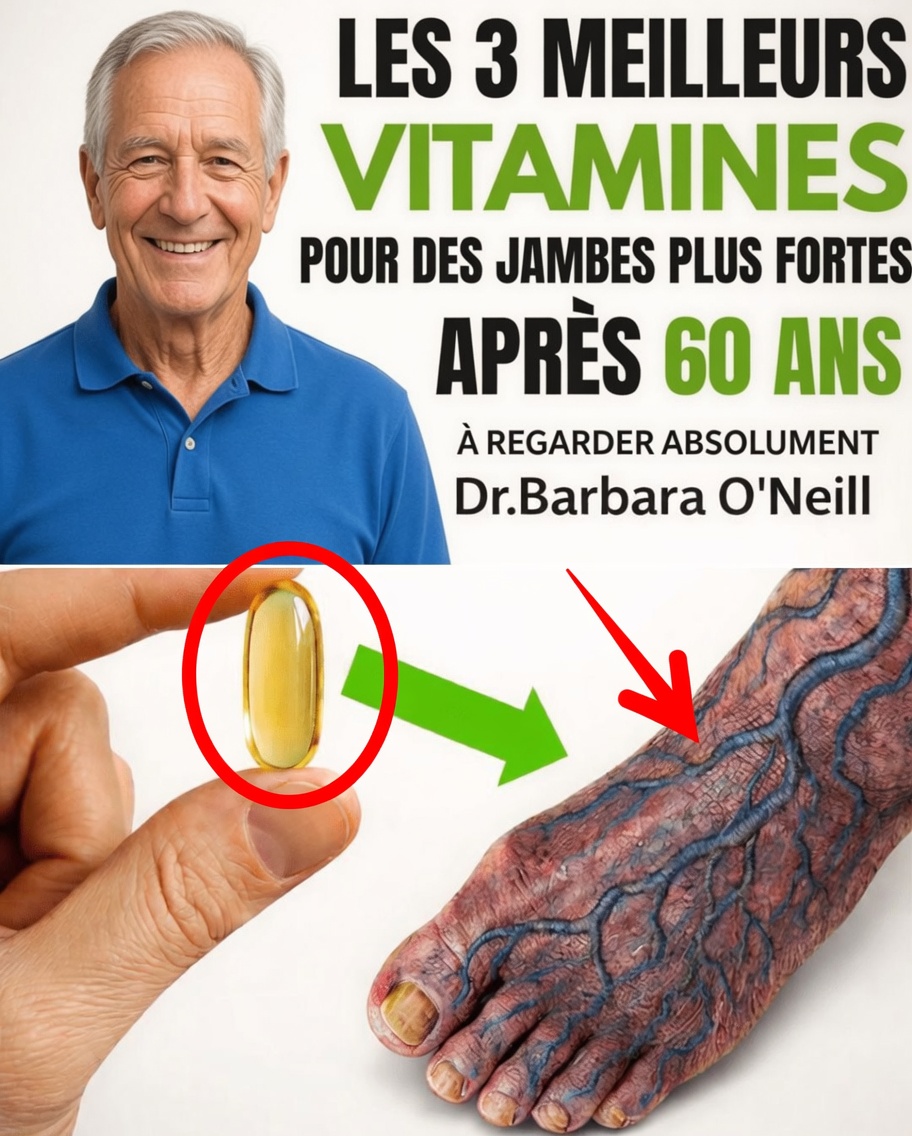 3 vitamines du coucher que certains seniors envisagent pour aider à soulager les crampes nocturnes aux jambes