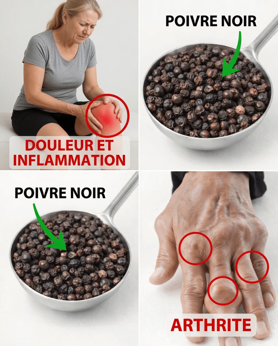 Le pouvoir guérisseur de l’ail et du poivre noir contre les douleurs aux jambes, le rhumatisme, les varices et l’arthrite