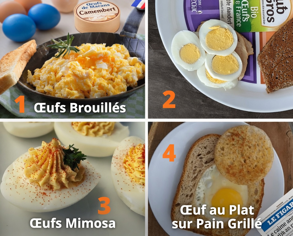 Seulement 2 œufs durs CHAQUE MATIN feront ces 10 choses à votre corps !