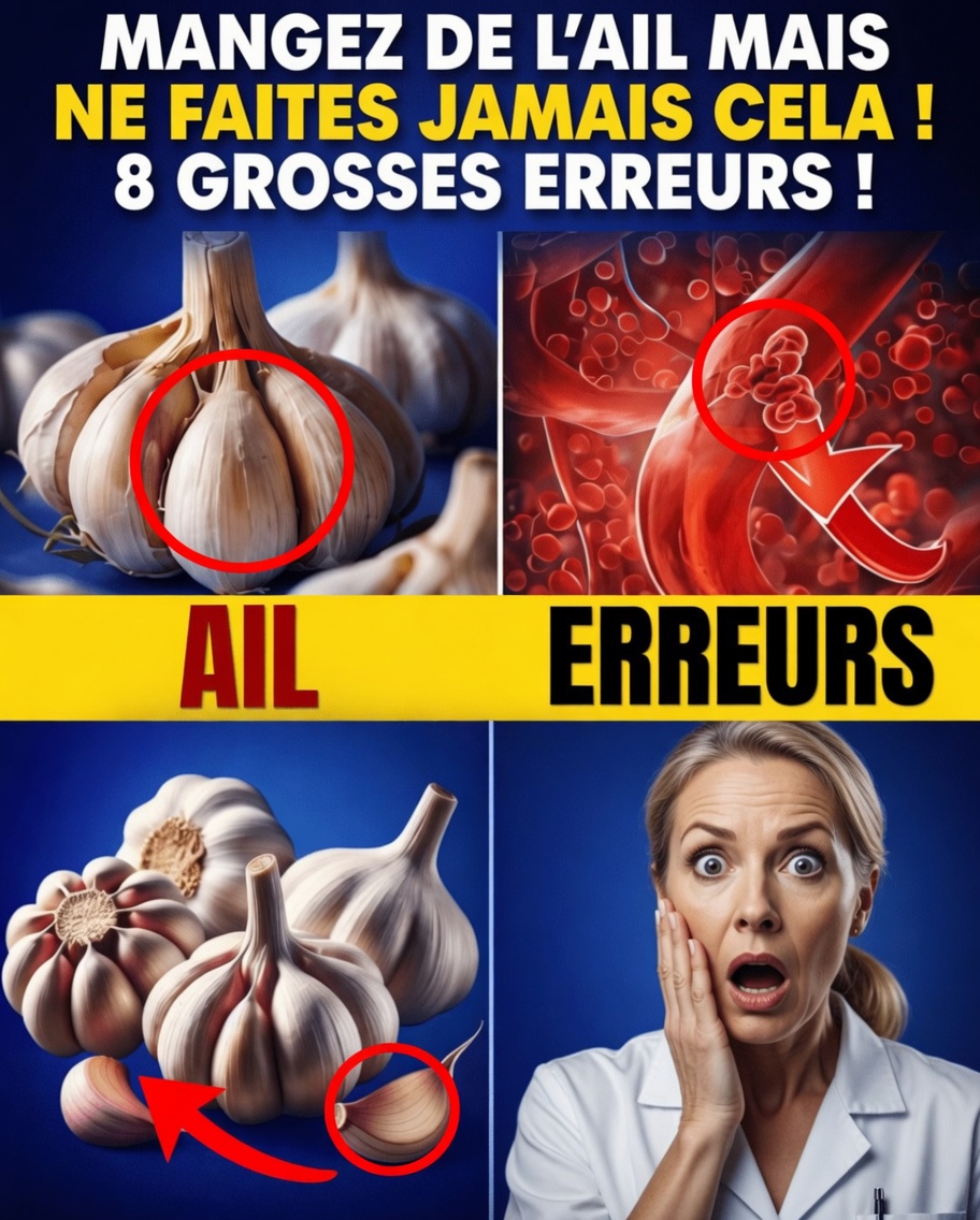 8 erreurs courantes avec l’ail que les seniors de plus de 60 ans devraient éviter pour en profiter chaque jour en toute sécurité