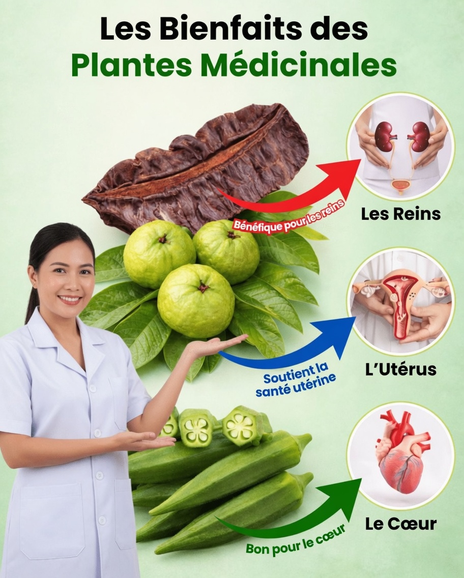 Les joyaux cachés de la nature : libérez le pouvoir de l’ovulation grâce aux feuilles de goyavier, au fruit d’Aidan et au gombo
