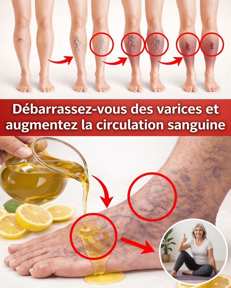 10 façons naturelles de soutenir la santé veineuse et d’améliorer la circulation chez les personnes souffrant de varices