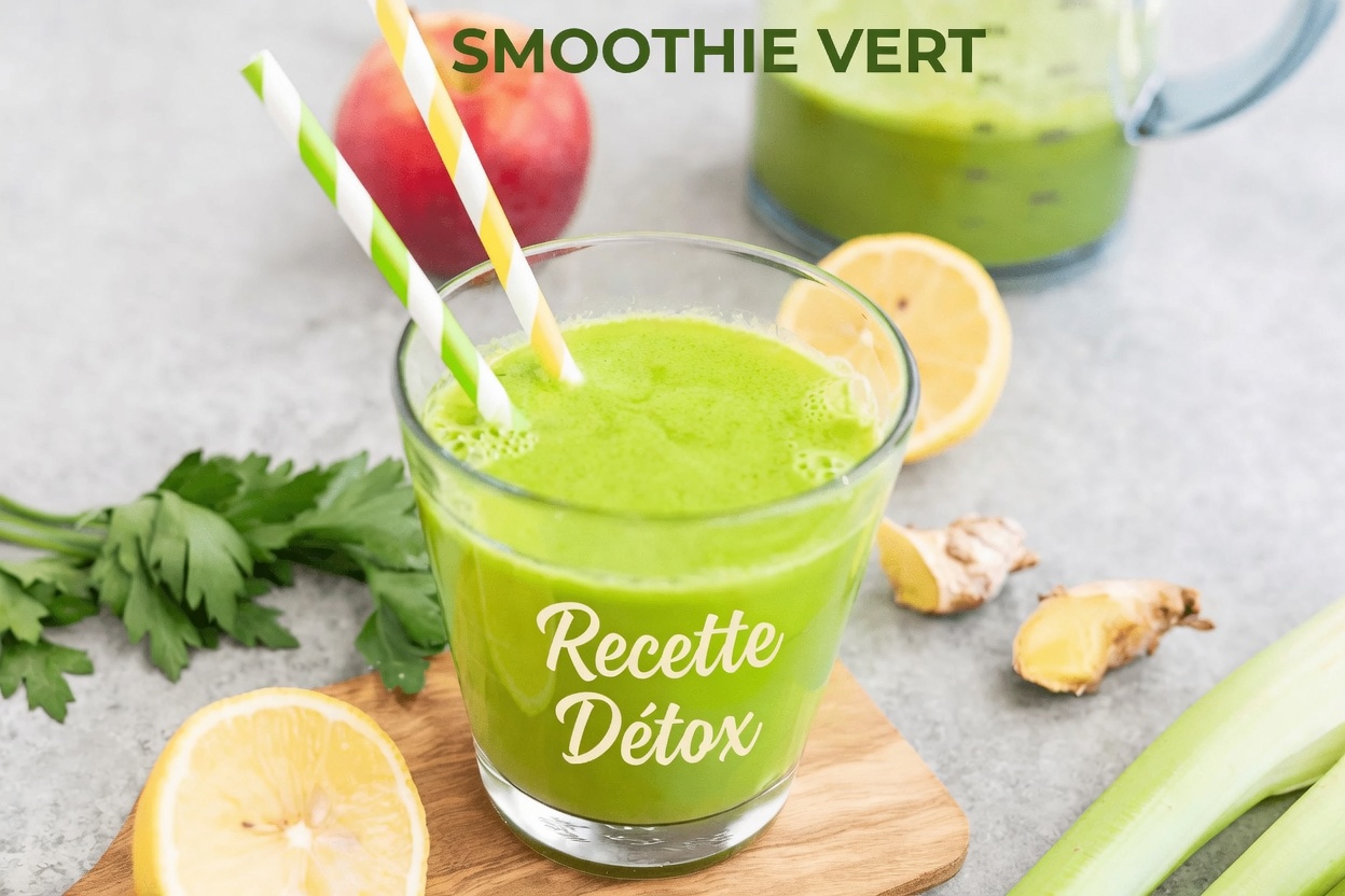 Rafraîchissez votre journée avec un jus vert au céleri, persil et citron vert (un chemin simple pour se sentir plus léger)