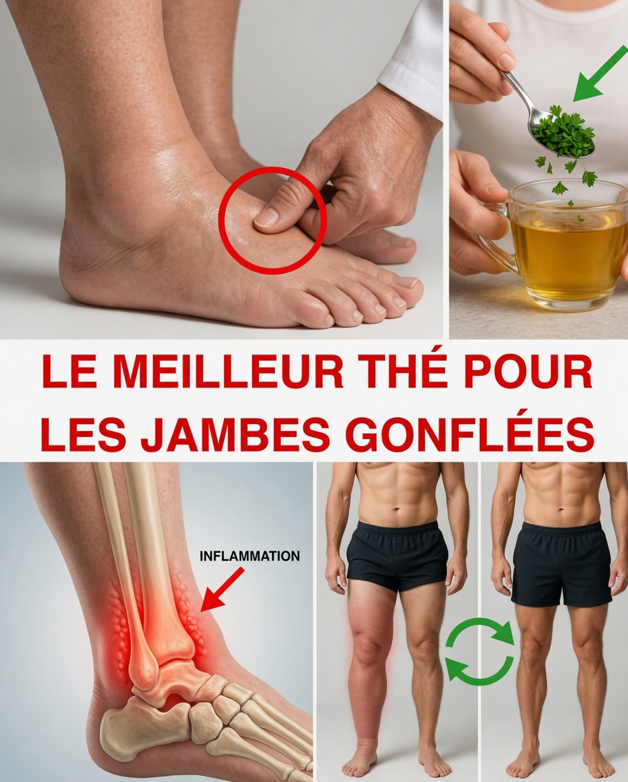 Le thé simple qui pourrait vous aider à dire adieu aux jambes gonflées pour de bon