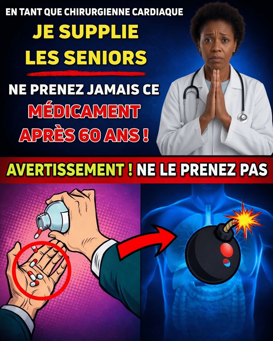 En tant que chirurgien cardiaque, je vous METS EN GARDE : cette pilule courante affaiblit le cœur des seniors !