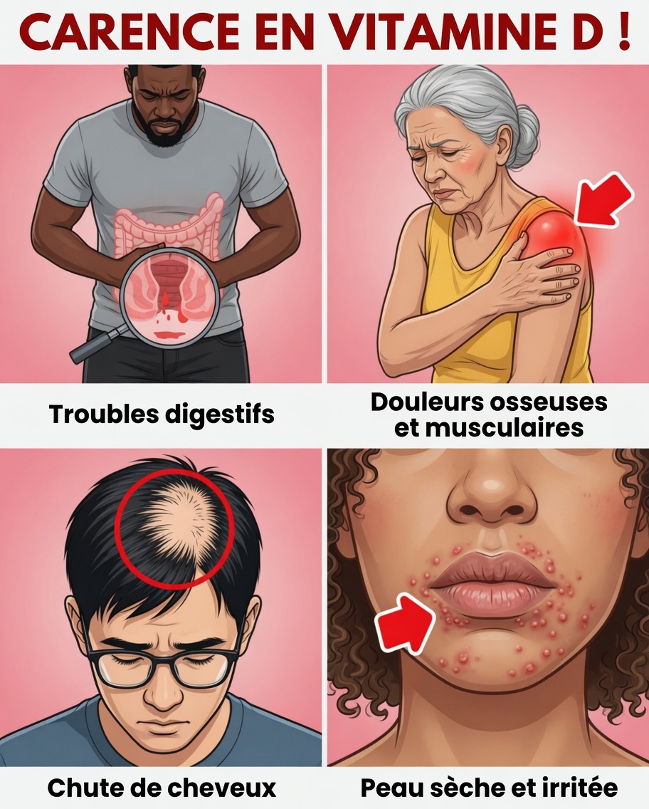 Votre corps vous supplie-t-il d’avoir plus de vitamine D ? Découvrez ces 8 signes étranges