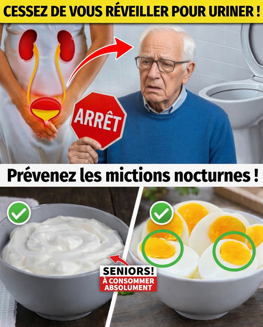 Fini les nuits sans sommeil : 8 aliments naturels qui aident à traiter les mictions nocturnes fréquentes (nycturie)
