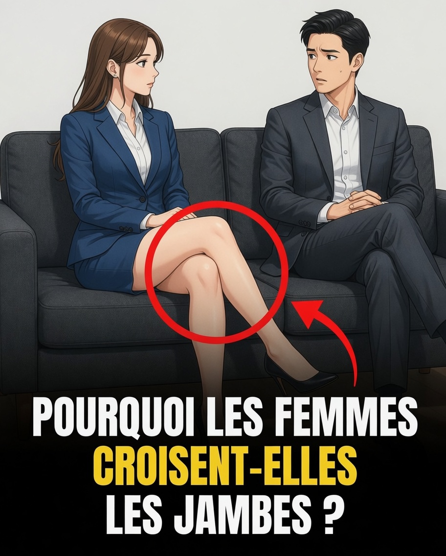 La signification cachée derrière le croisement des jambes — c’est bien plus qu’une question de confort