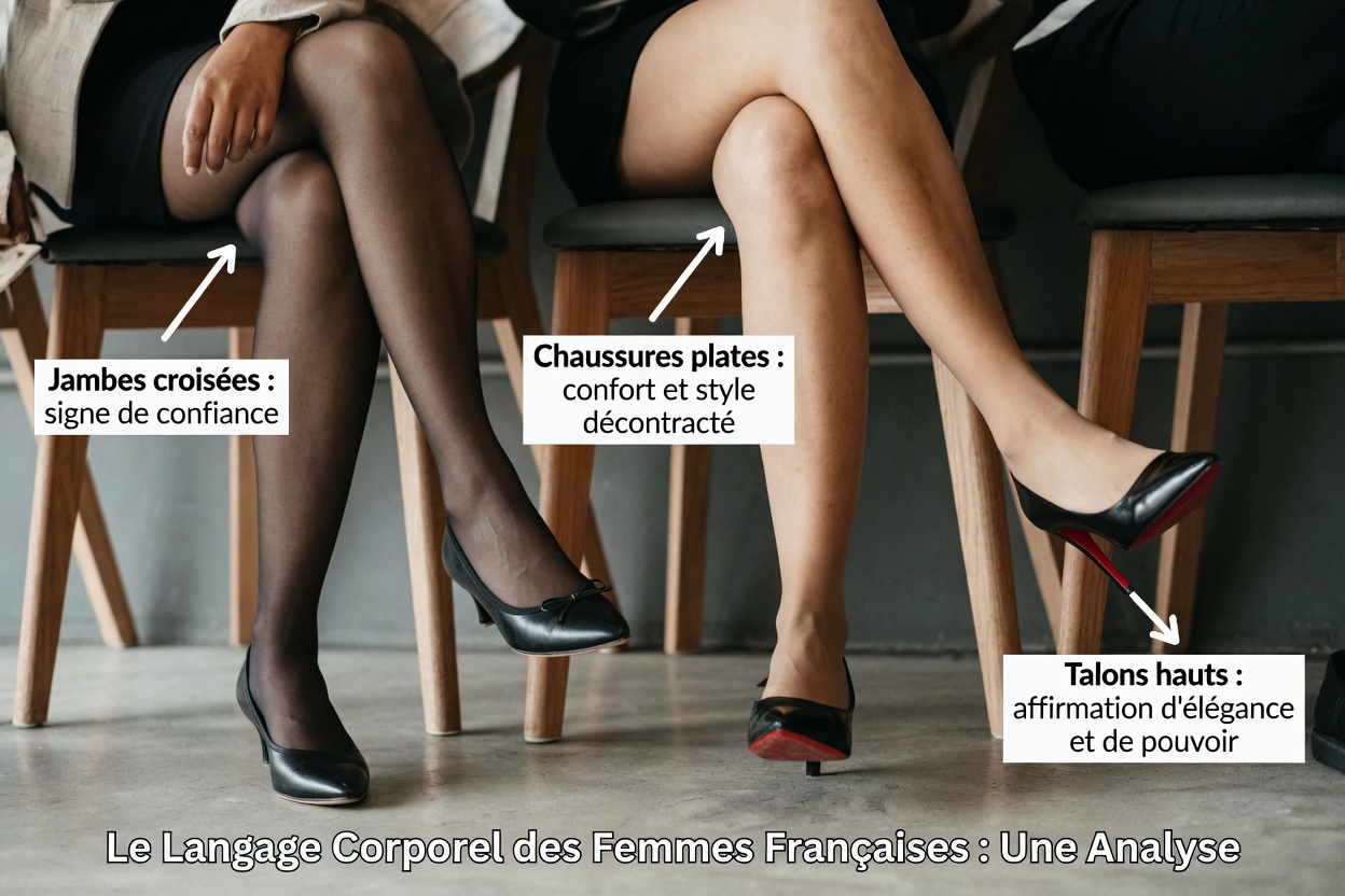 La signification cachée derrière le croisement des jambes — c’est bien plus qu’une question de confort