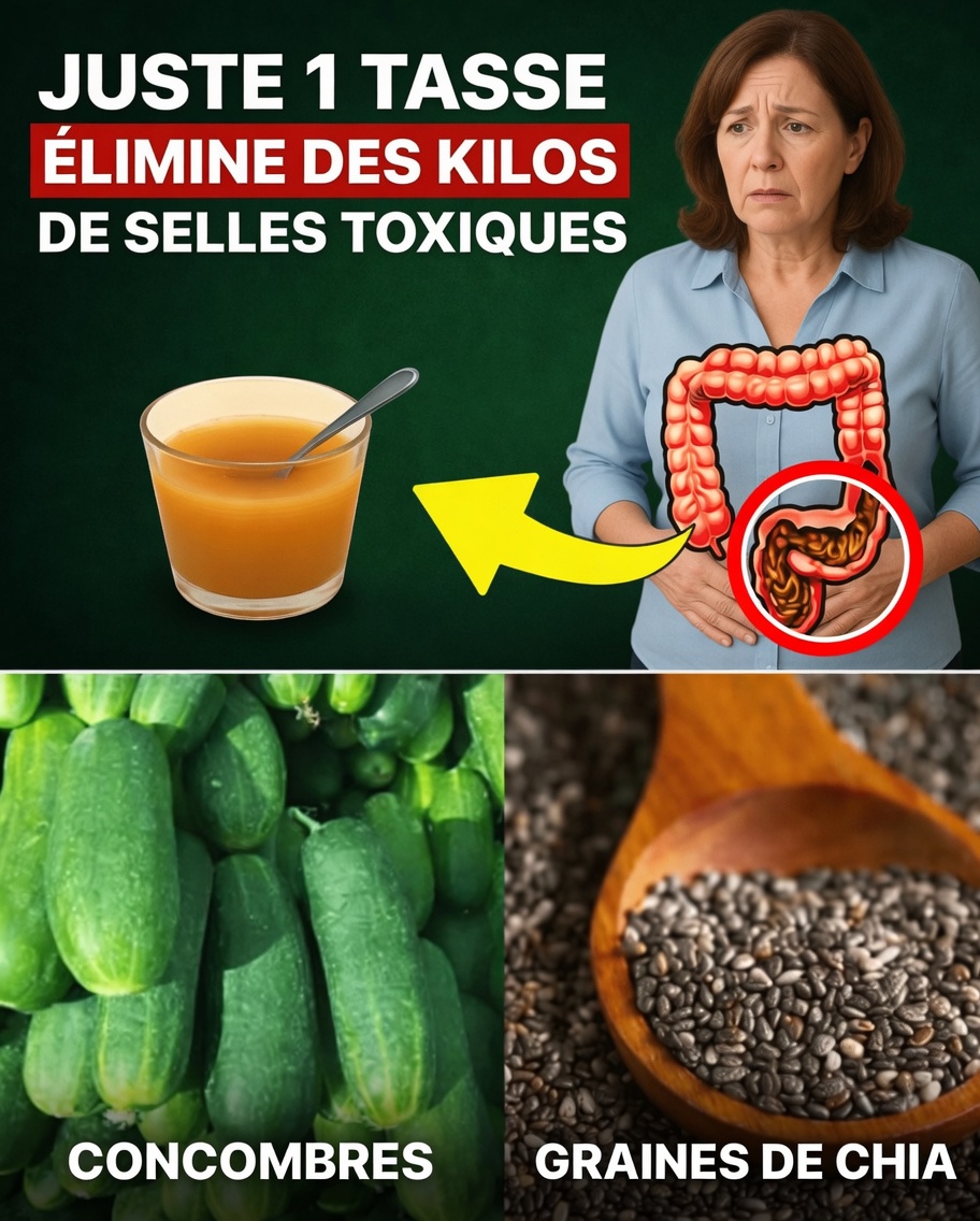 Seniors : prenez ceci pendant 5 nuits et voyez ce qui sort dans vos selles !