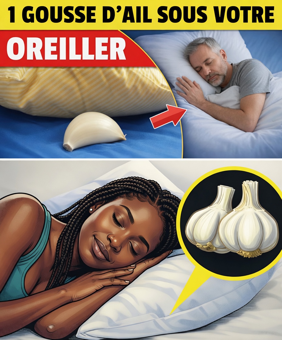 Avez-vous essayé de placer une gousse d’ail sous votre oreiller pour découvrir des méthodes naturelles afin de mieux dormir ?