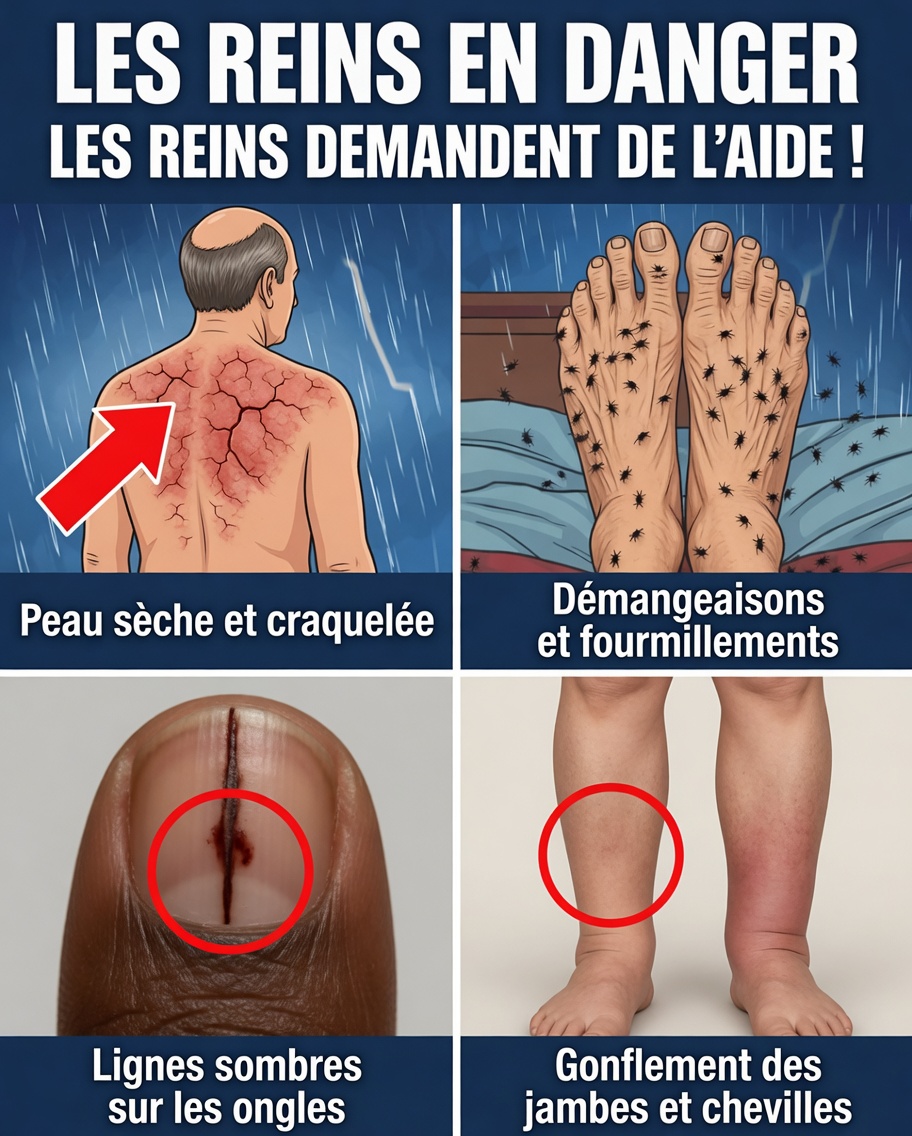 8 signes étranges indiquant que vos reins crient à l’aide – n’ignorez pas ces alarmes silencieuses !