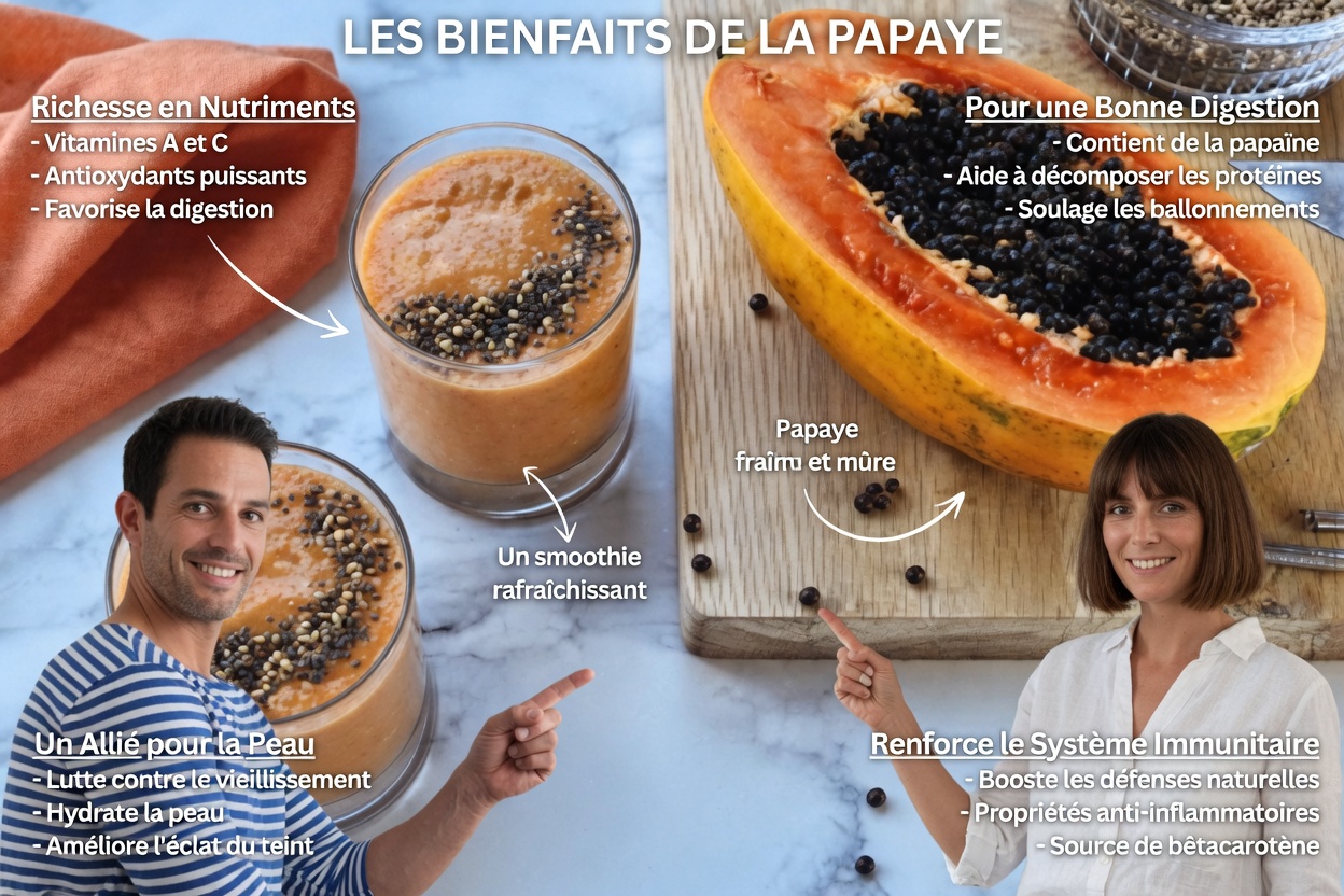 Quels sont les bienfaits potentiels des graines de papaye pour la santé ? 14 informations et des façons naturelles de les utiliser