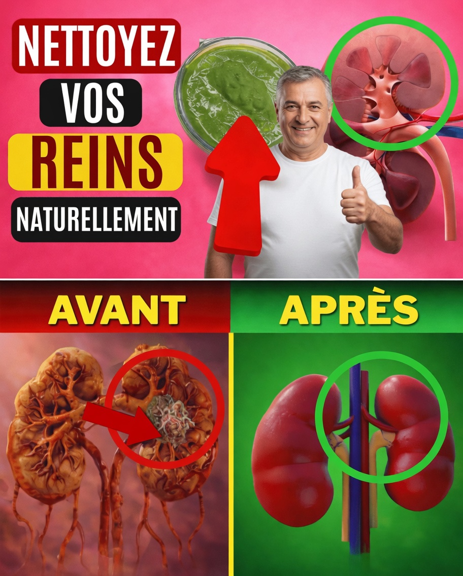 Nettoyez naturellement vos reins et vos voies urinaires : une cuillère à café par jour