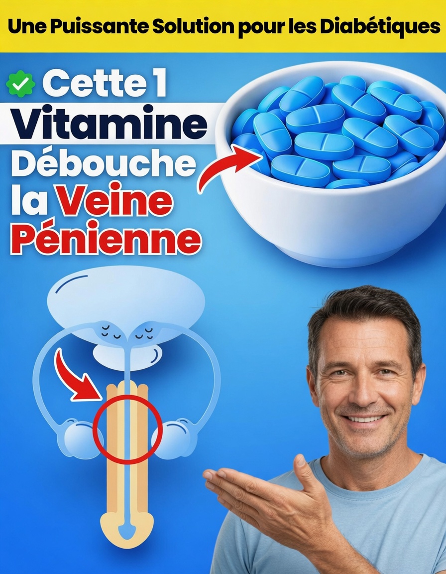 Les 3 vitamines cachées qui restaurent la circulation, l’intimité et l’énergie chez les diabétiques