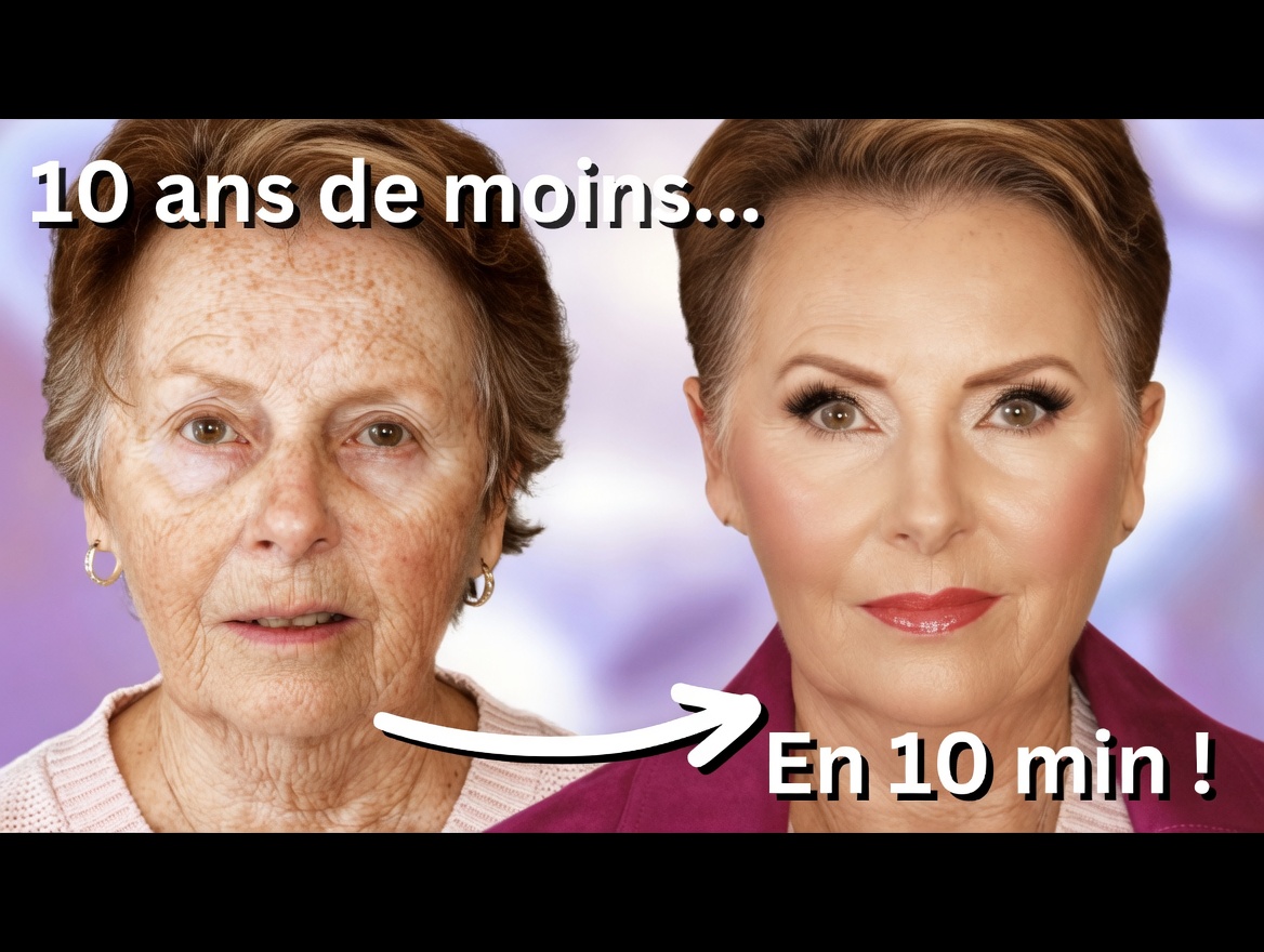 Ils pensaient que j’avais eu recours à la chirurgie esthétique – mais cette routine naturelle m’a fait paraître 10 ans de moins